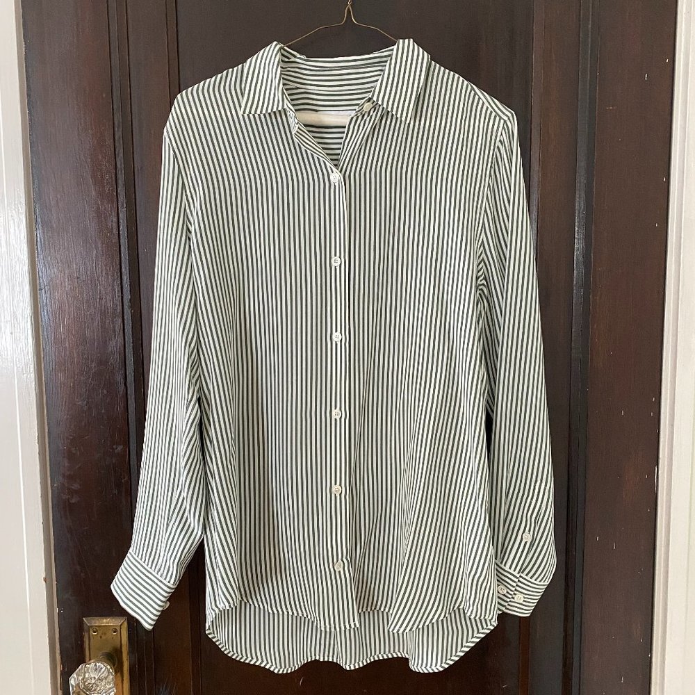 Equipment Silk Button-down Shirt